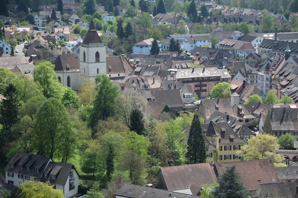 Breisgau Staufen Breisgau Baden Wuerttemberg Staufen Breisgau City Place Village — Stock fotografie