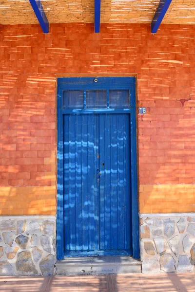 Manga Mar Menor Provincia Murcia Fachada Casa España Español Horizonte — Foto de Stock