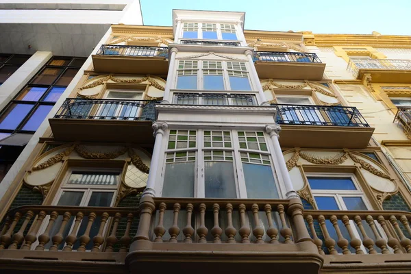 Stadtansichten Fassaden Cartagena Provinz Murcia — Stockfoto