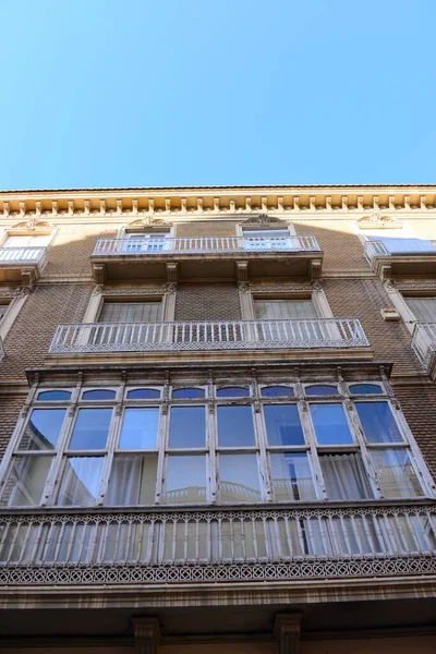 Міські Пейзажі Фасади Картахені Провінція Мурсія — стокове фото