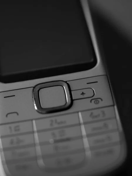 Mobile Telefontos Keypad Lelőtték — Stock Fotó