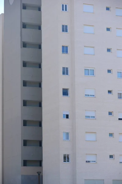 Manga Mar Menor Província Murcia Fachada Casa Espanha Espanhola Skyline — Fotografia de Stock