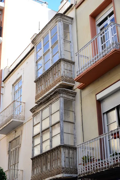 Stadtansichten Fassaden Cartagena Provinz Murcia — Stockfoto