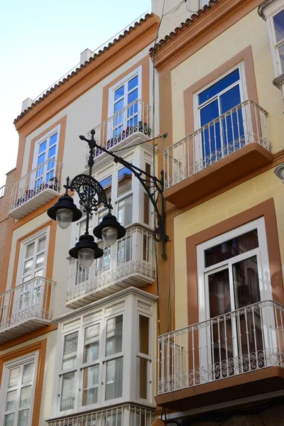 Uitzicht Stad Gevels Cartagena Provincie Murcia — Stockfoto