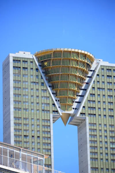 Benidorm Costa Blanca España Skyline — Foto de Stock