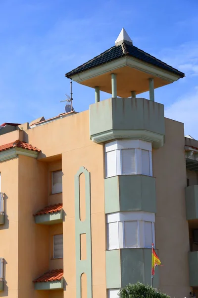 Managa Mar Menor Província Murcia Fachada Casa Espanha Espanhola Skyline — Fotografia de Stock