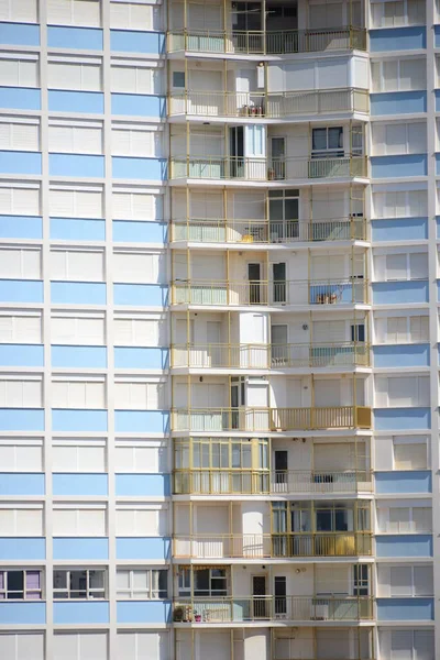 Managa Mar Menor Província Murcia Fachada Casa Espanha Espanhola Skyline — Fotografia de Stock