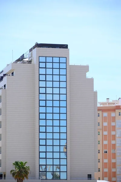 Häuserfassaden Spanien Costa Blanca — Stockfoto