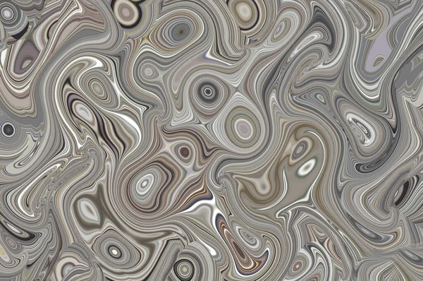 在计算机上创建的抽象涡旋模式 — 图库照片