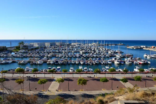 Der Hafen Von Campello Costa Blanca Spanien — Stockfoto