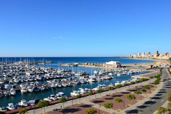 Port Campello Costa Blanca Hiszpania — Zdjęcie stockowe