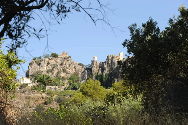 Vistas Cidade Guadalest Costa Blanca Espanha — Fotografia de Stock