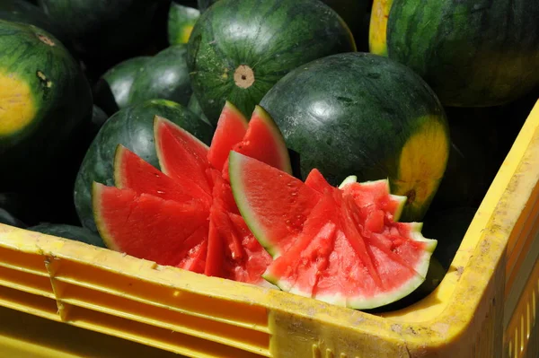 Weekly Market Spain Melon — Stock Photo, Image