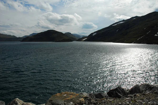 Noruega Sobre Naturaleza Paisaje Fondo — Foto de Stock