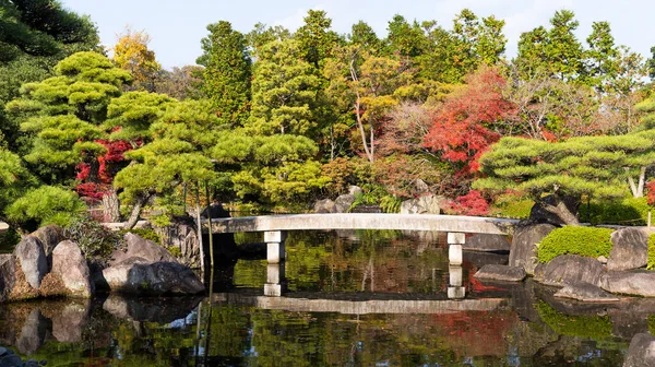 Hösten Trädgård Japan — Stockfoto