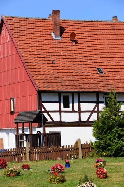 Schilderachtig Uitzicht Gevels Van Stad — Stockfoto