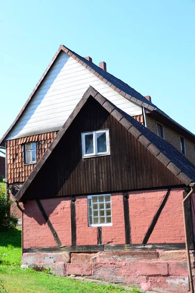 Schilderachtig Uitzicht Gevels Van Stad — Stockfoto