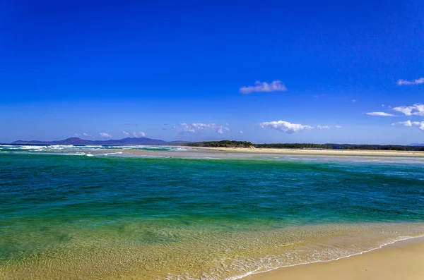 Praias Perto Nambucca Heads Nova Gales Sul Austrália — Fotografia de Stock