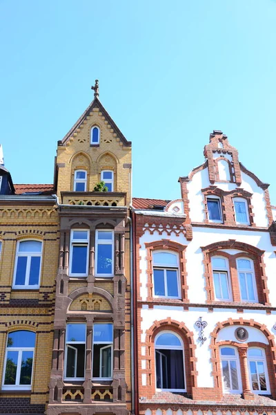 Paisagens Urbanas Fachadas Gandersheim Ruim Menor Saxônia — Fotografia de Stock