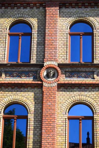 Stadtansichten Fassaden Bad Gandersheim Niedersachsen — Stockfoto