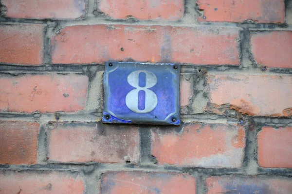 HOUSE FACADES,STREET SIGNS,EMAIL,LOWER SAXONY,HOUSE NUMBER 8