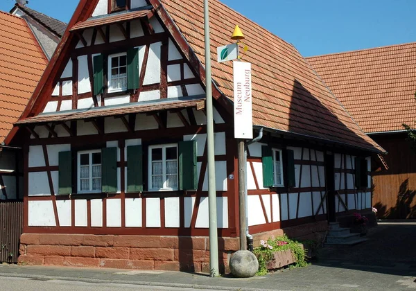 Museum Neuburg Rhein — Stockfoto