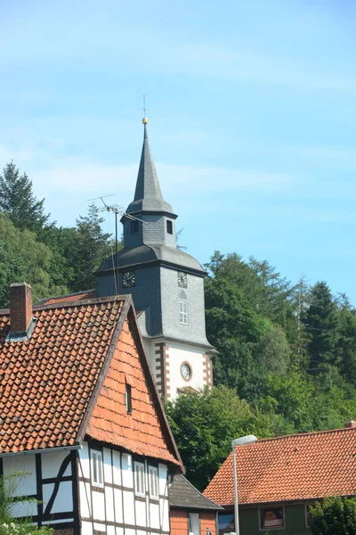 Cityscapes Facades Alfeld Leine Lower Saxony — Stok fotoğraf