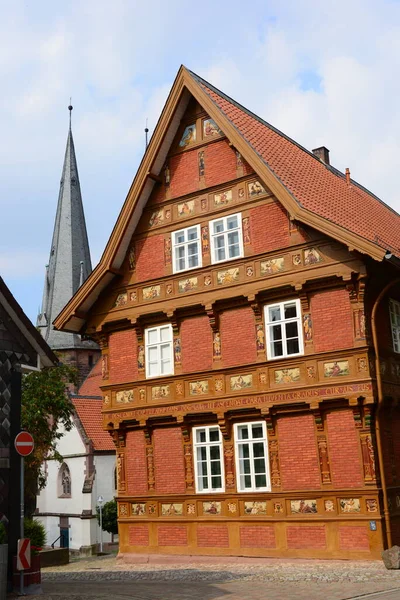 Cityscapes Facades Alfeld Leine Lower Saxony — 图库照片