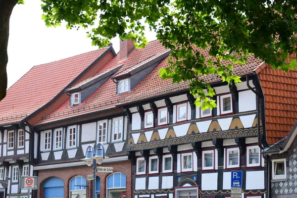 Cityscapes Facades Alfeld Leine Lower Saxony — Stock Fotó