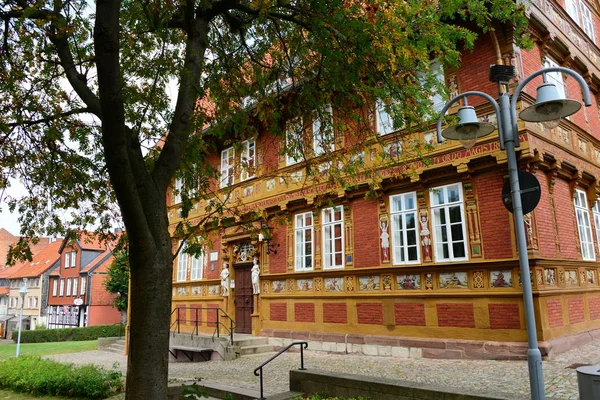 Cityscapes Facades Alfeld Leine Lower Saxony — Stok fotoğraf