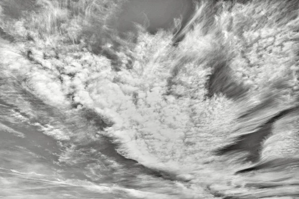 Cloudová Obloha Infračervené Technologii — Stock fotografie