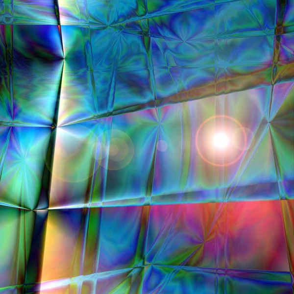 Abstrakcyjne Kolorowe Tło Gradientu Horyzontu Falą Wizualną Oświetleniem Efektami Twirl — Zdjęcie stockowe