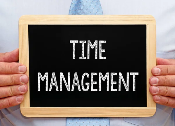Zeit Management Tidsplanering — Stockfoto