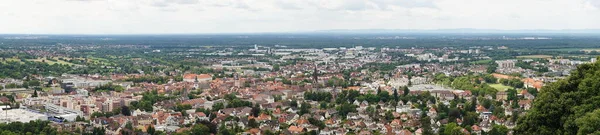 Панорамный Вид Город Ettlingen — стоковое фото