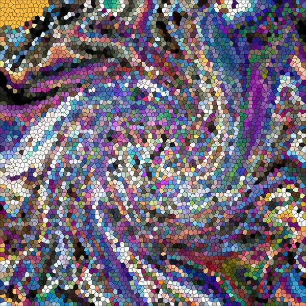 Абстрактный Цвет Фона Горизонтального Градиента Визуальными Эффектами Волн Щепотки Вращения — стоковое фото