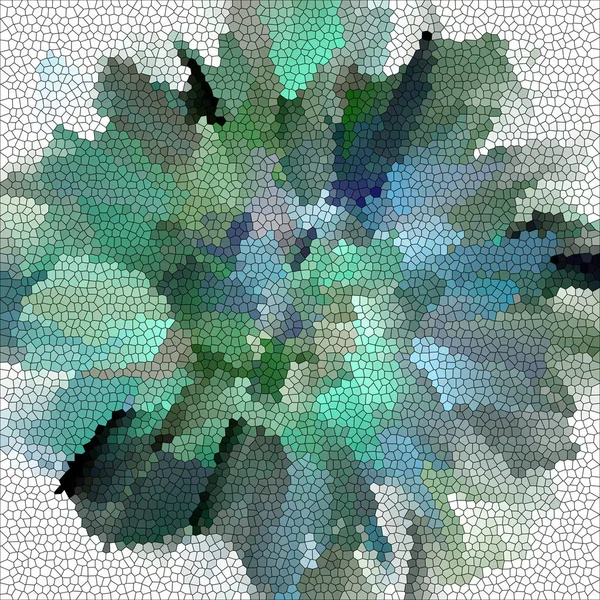 Абстрактный Цвет Фона Глубоководного Градиента Визуальными Волнами Кубизмом Световыми Эффектами — стоковое фото