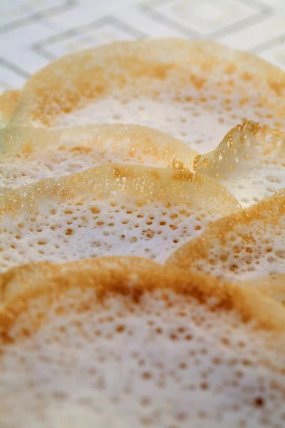 Close Fresh Baked Bread — Stock Photo, Image