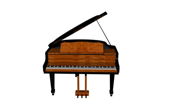 Pianoforte Strumento Musicale Concetto Musica — Foto Stock