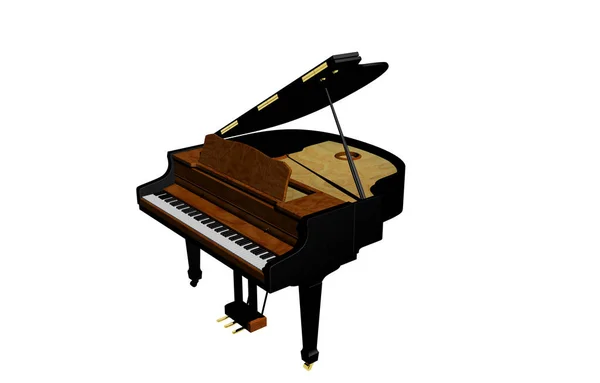 Piano Instrumento Musical Concepto Música —  Fotos de Stock