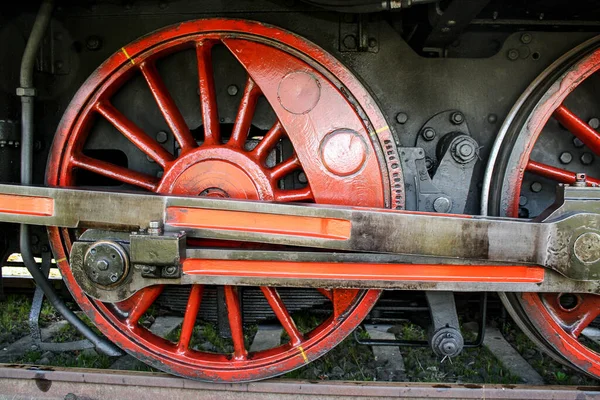 Wheels Old Steamlock — Stock Photo, Image