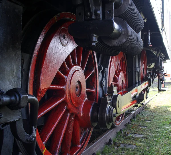 Wheels Old Steamlock — Stock Photo, Image