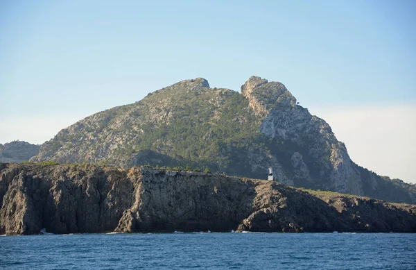 Χερσόνησος Της Βικτώριας Μαγιόρκα Αλκούδια Ισπανία Βαλεαρίδες Νήσοι Θάλασσα Μεσόγειος — Φωτογραφία Αρχείου