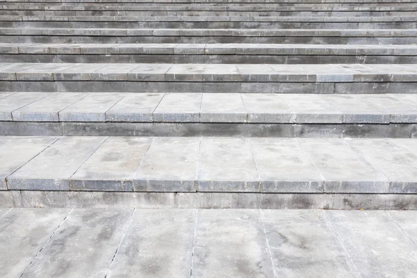 Passos Concreto Largo Cinza Projetado Para Tráfego Pedestres Fecho Foto — Fotografia de Stock