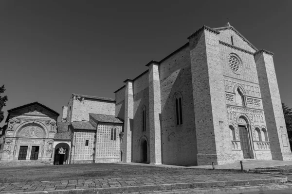 佩鲁贾及其教堂和小巷 — 图库照片