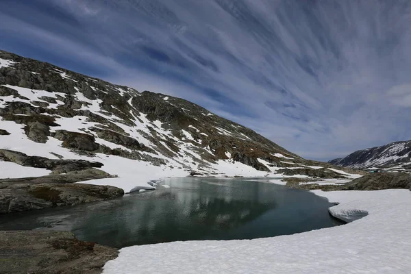 Norvège Sur Fond Paysage Naturel — Photo