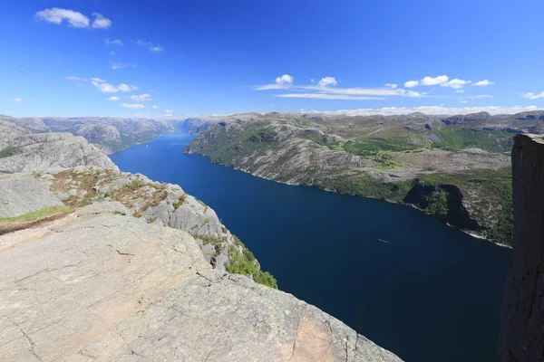 Noorwegen Natuur Landschap Achtergrond — Stockfoto