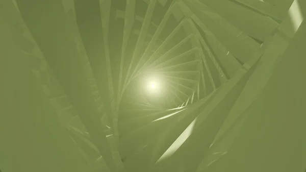 Абстрактний Фон Спіральним Тунелем Візуалізація — стокове фото