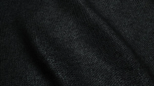暗い高品質のジーンズのテクスチャ 移動波 自然の質感 — ストック写真
