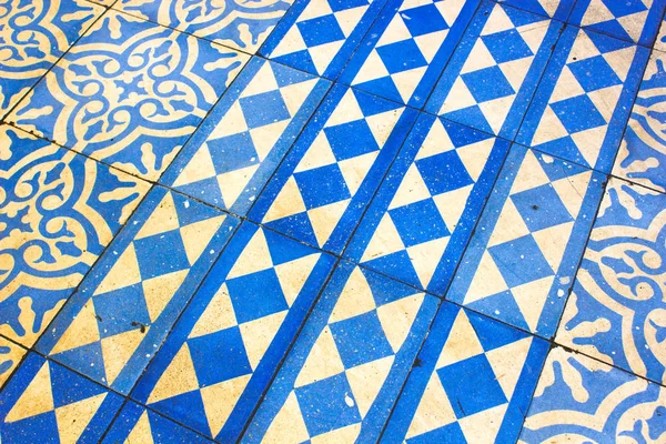 Oriental Blue White Pattern Background — Stock Photo, Image
