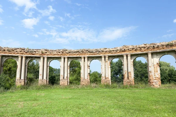 Ruinen Der Alten Burg Dorf Ruschany Territorium Der Republik Weißrussland — Stockfoto